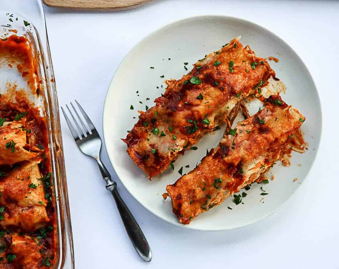 Chipotle Chicken Enchiladas