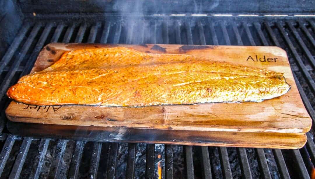 Alder Planked Salmon