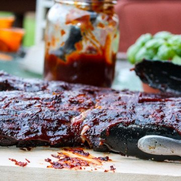 Barbecued Baby Back Ribs