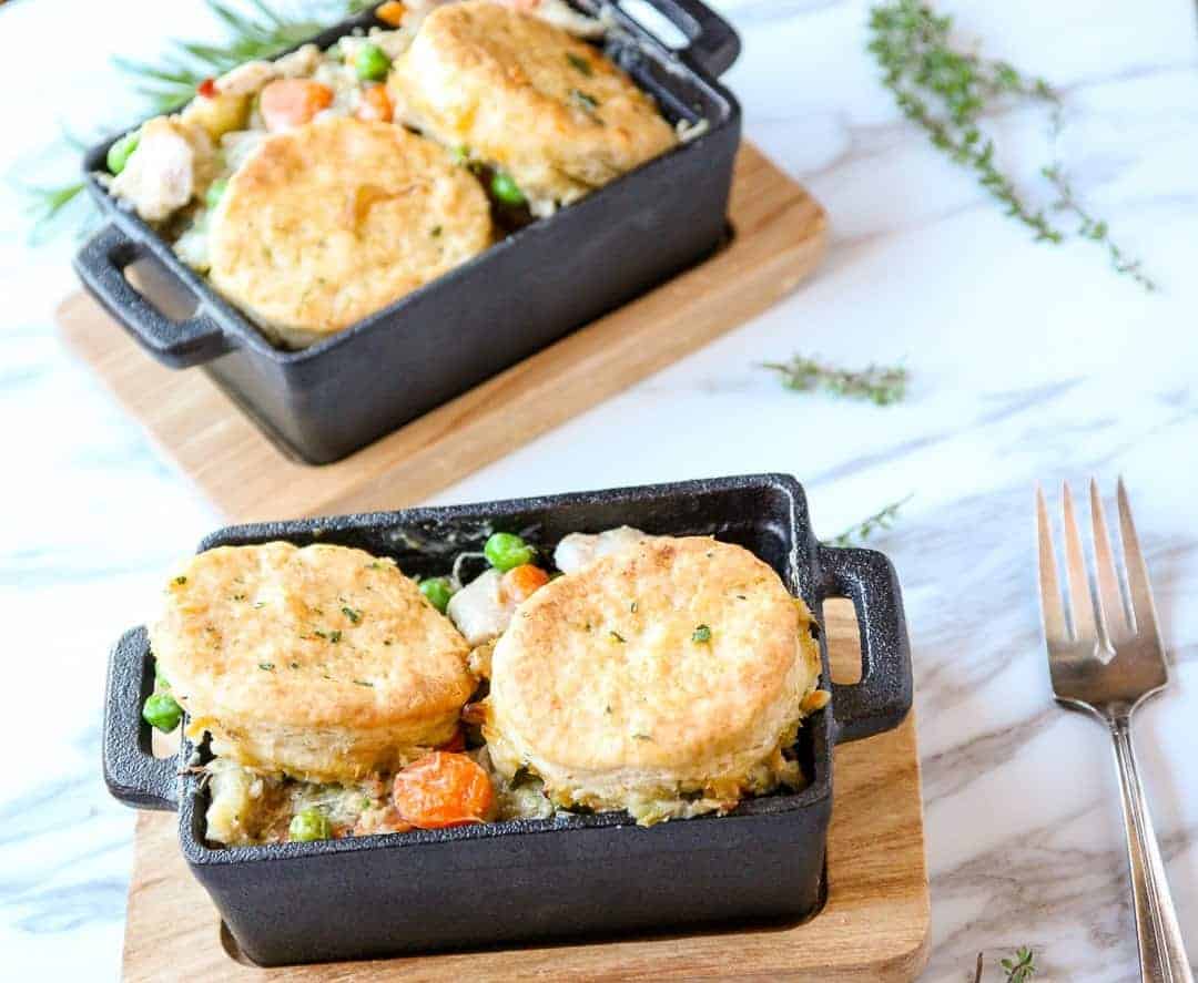 Biscuit Topped Chicken Pot Pie