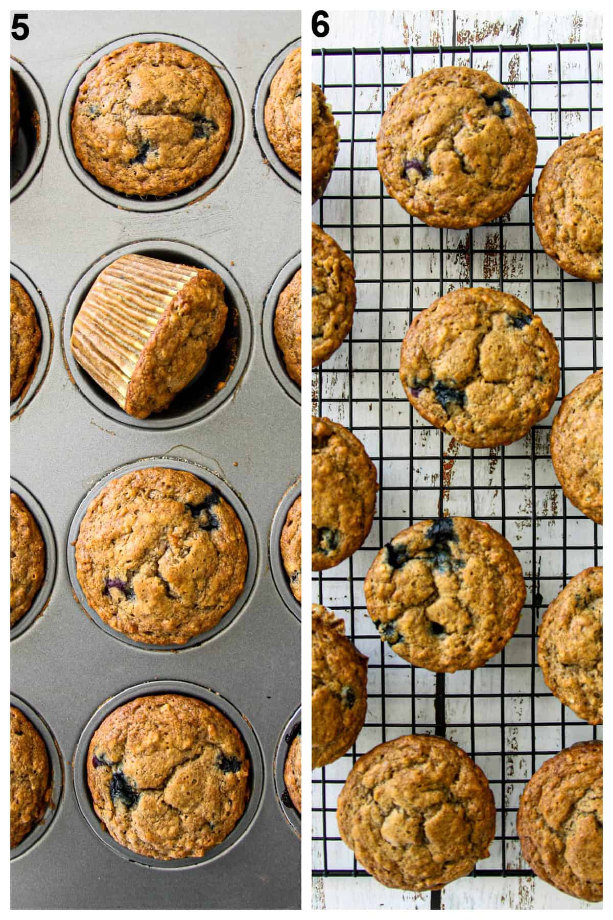 The last two steps in the recipe process.