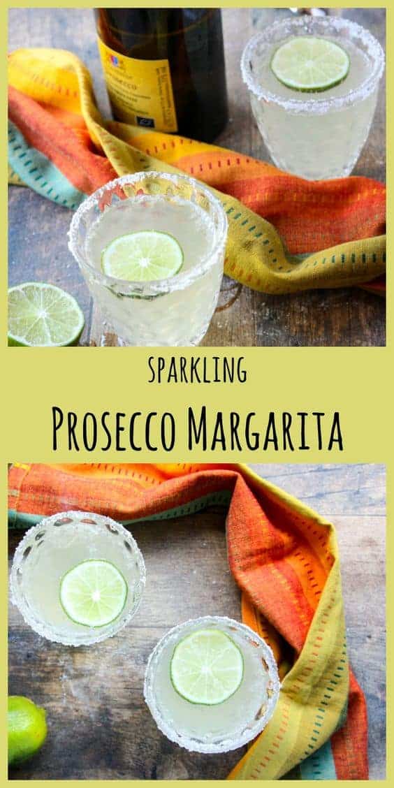 Prosecco Margarita Cocktail