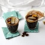 2 glasses of ginger cocktail