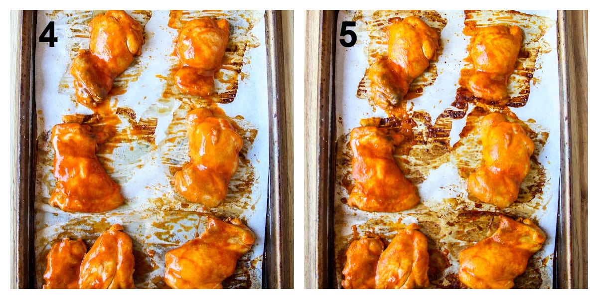 Steps 4 and 5 to making the recipe.