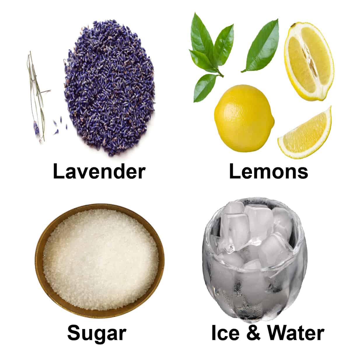 The ingredients to make this recipe.